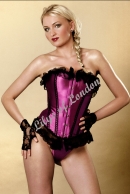 Corset en Dentelle Violet